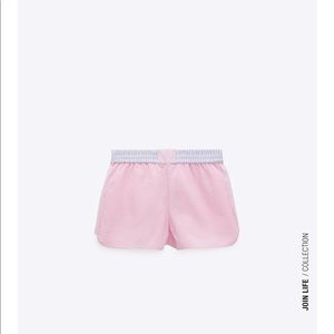 NWOT Pink Striped Boxer Shorts